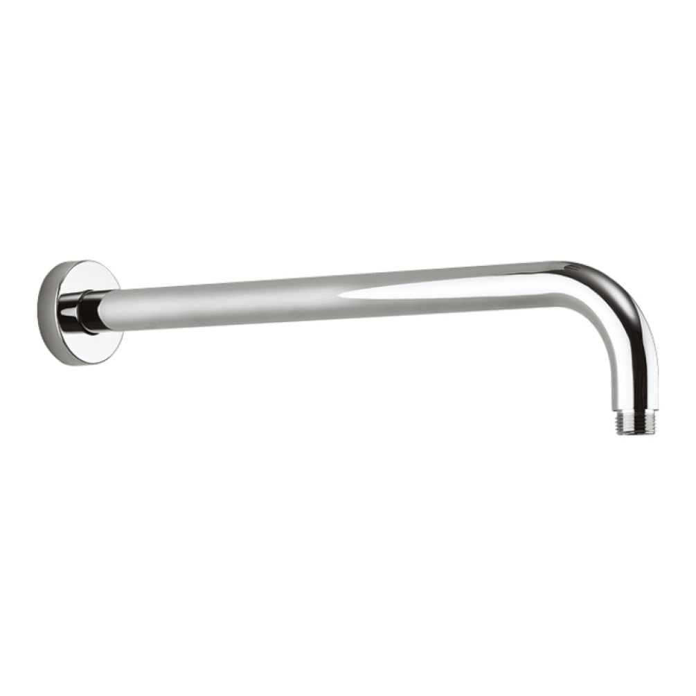 Product Cut out image of the Crosswater Chrome 380mm Wall Mounted Shower Arm